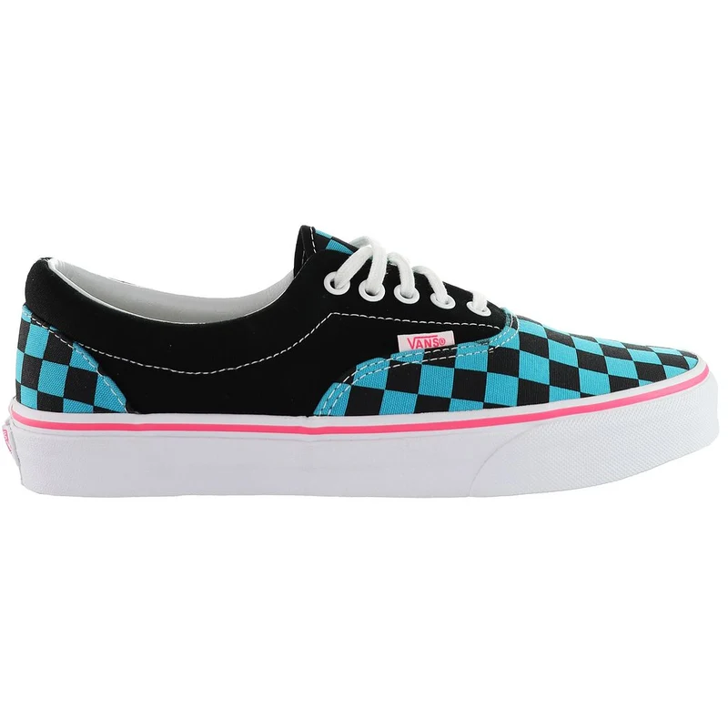 Vans Era Checkerboard Mens Blue Plimsolls 6.5