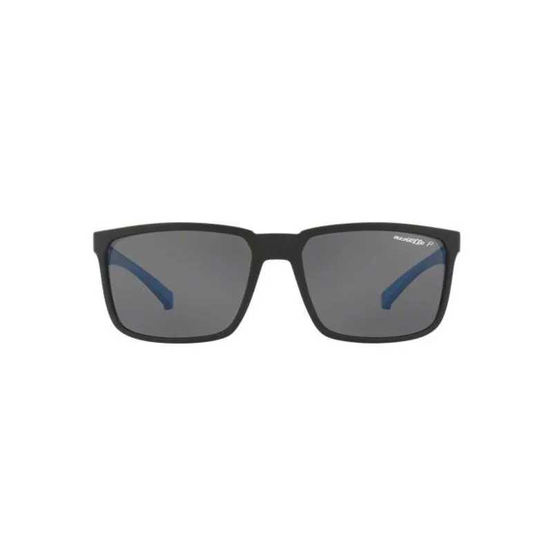 Óculos Arnette AN4251 256281 Preto Fosco Azul Lente Polarizada Cinza Tam 58
