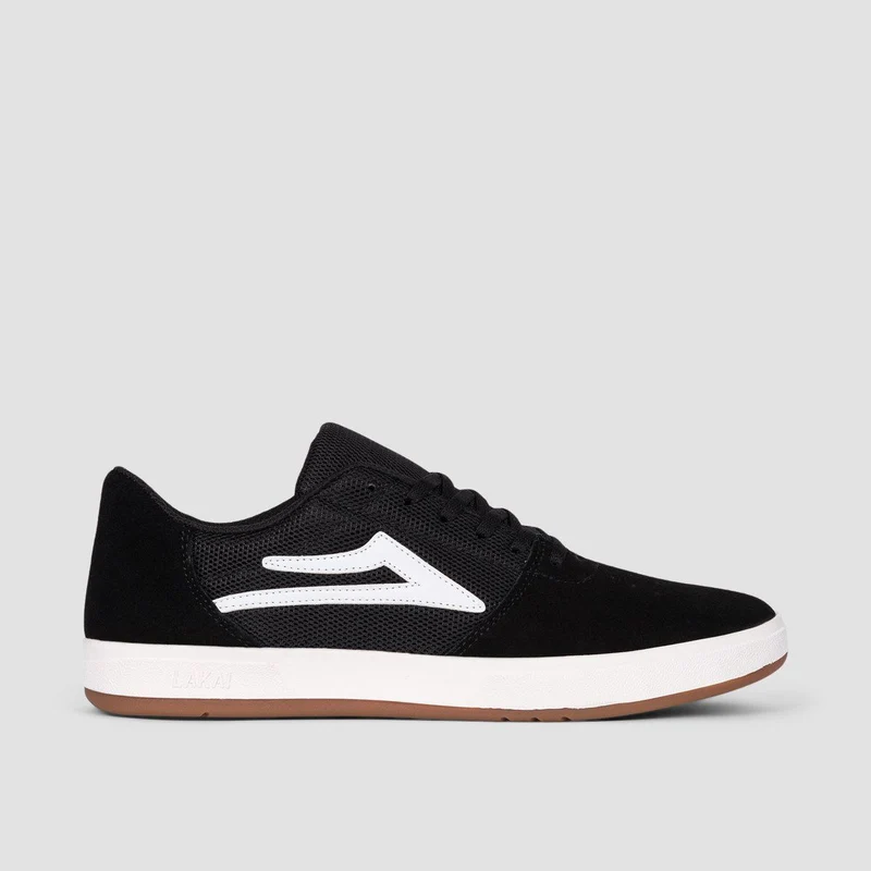 Lakai Brighton Shoes - Black Suede 7uk / Black Suede