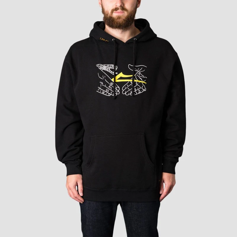 Lakai Doomsayers Shake Flare Pullover Hoodie Black XX-Large / Black