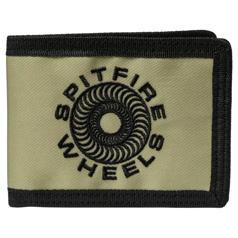 Spitfire Classic 87' Swirl Bi-Fold Wallet - Tan/Black