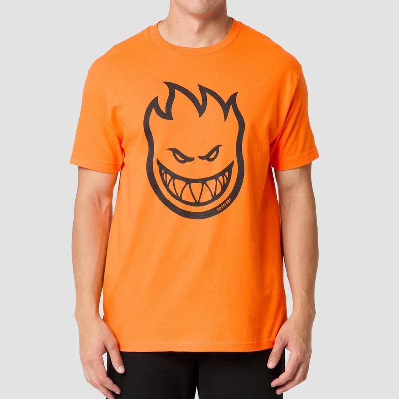 Spitfire Bighead T-Shirt Orange Medium / Orange