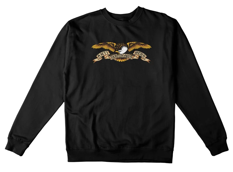 Antihero Eagle Crewneck - Black M