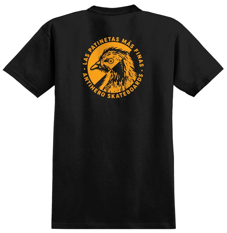 Antihero Refrescos Pocket Tee - Black/Yellow L