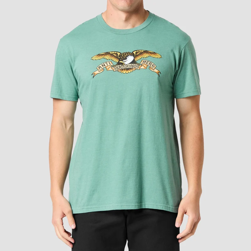 Antihero Eagle T-Shirt Heather Arctic/Black Multi Large / Heather Arctic/Black Multi