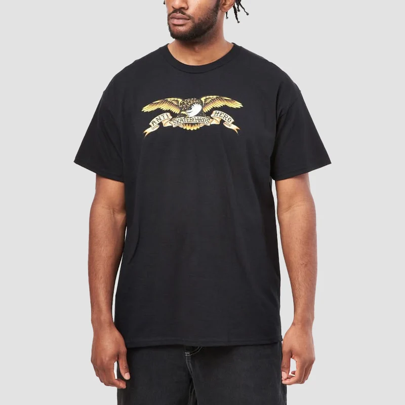 Antihero Eagle T-Shirt Black/Black Multi X-Large / Black/Black Multi
