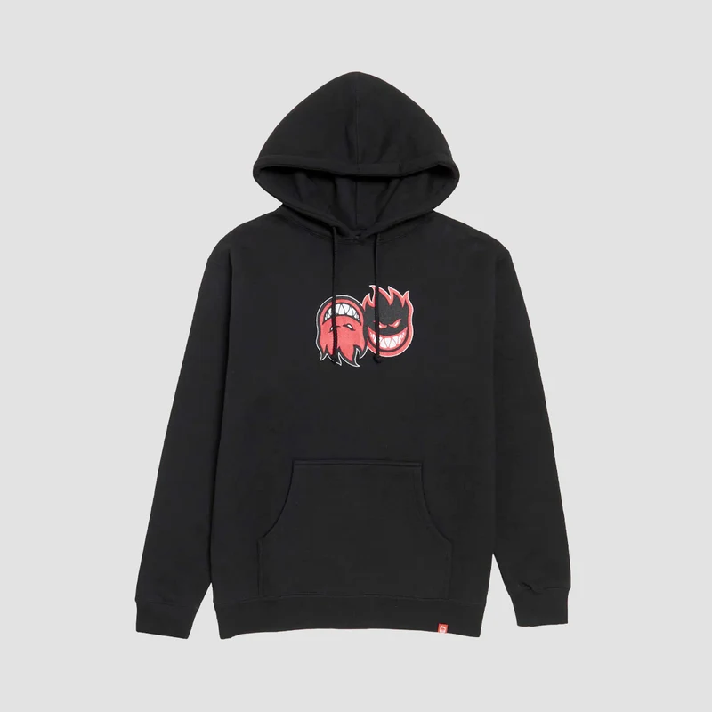Spitfire Eternal Fill Pullover Hoodie Black/Red/White X-Large / Black/Red/White
