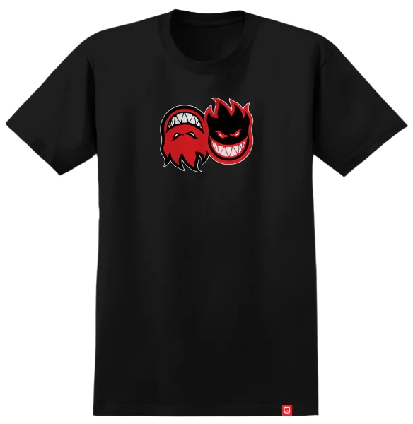 Spitfire Eternal Fill Tee - Black/Red S
