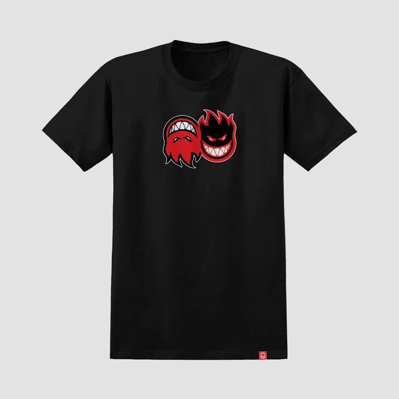 Spitfire Eternal Fill T-Shirt Black/Red XX-Large / Black/Red