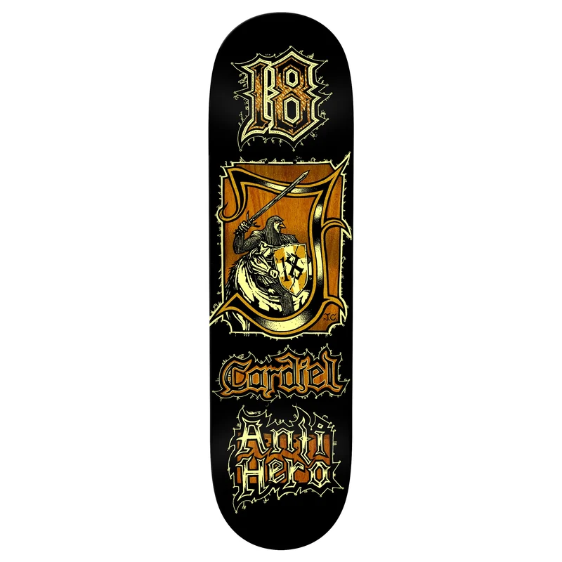 Antihero Cardiel Medieval Skateboard Deck 8.62