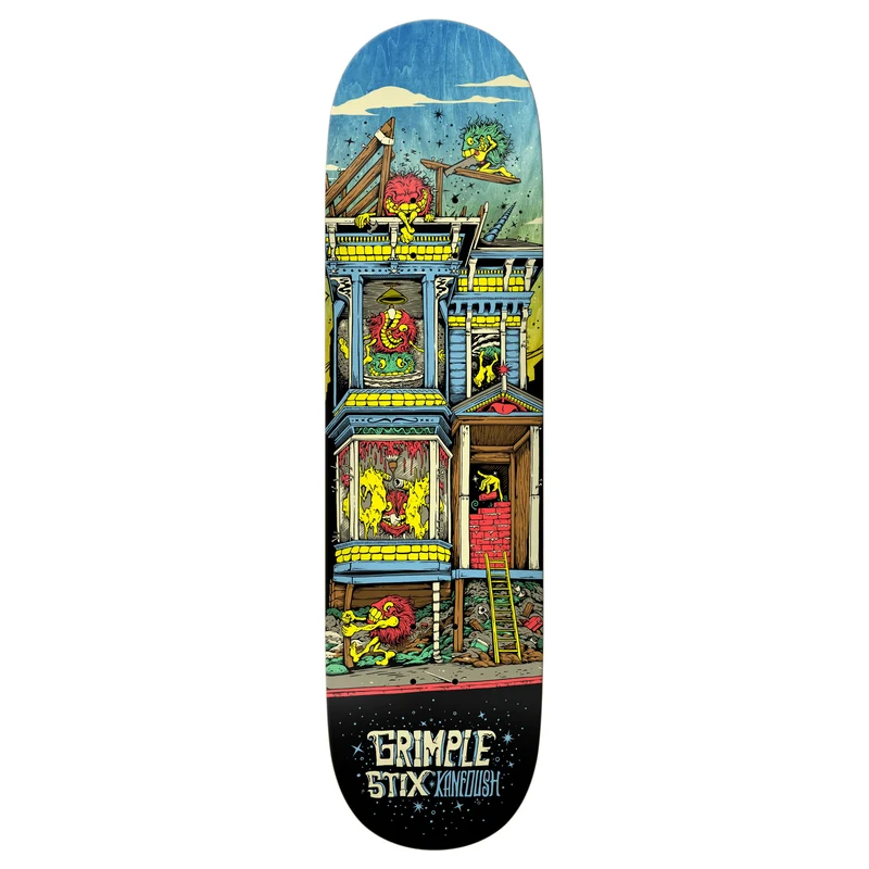 Antihero Grimple Stix Kanfoush Victorian Skateboard Deck 8.75