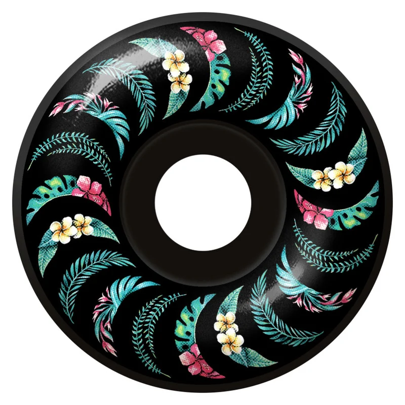 Spitfire Formula Four 99D Team Floral Classics Skateboard Wheels - Black 55mm