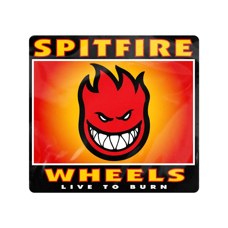 Spitfire Bighead Box Sticker Small