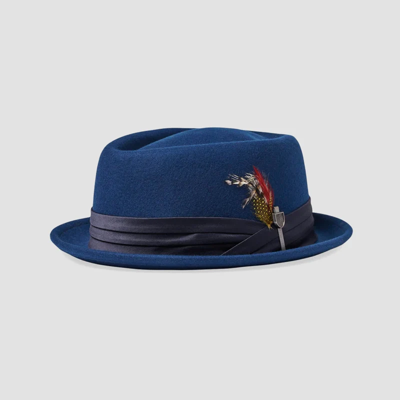 Brixton Stout Pork Pie Hat Moonlit Ocean Small / Moonlit Ocean