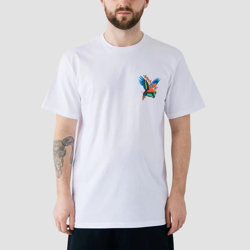 Brixton Loro T-Shirt White Medium / White