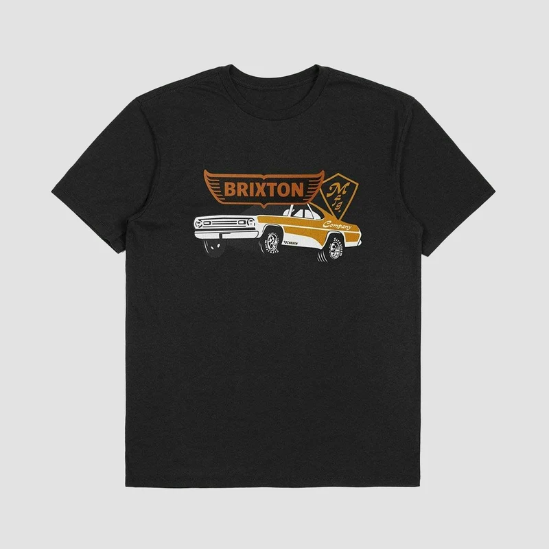 Brixton Barona Tailored T-Shirt Black Medium / Black