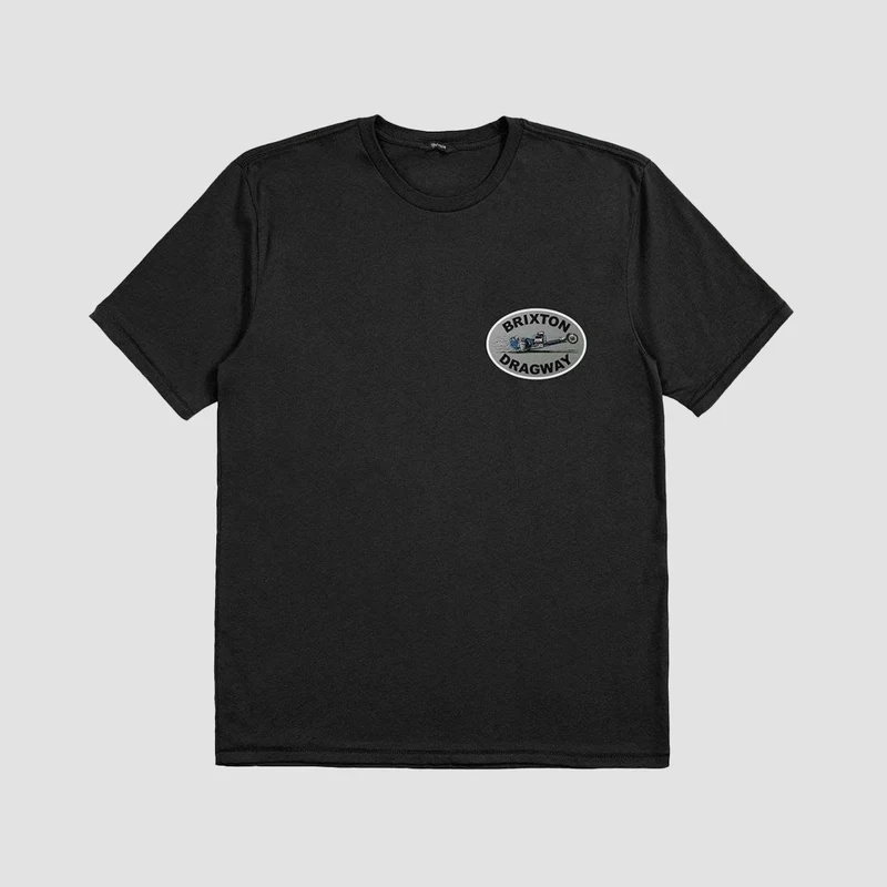 Brixton Dragway Tailored T-Shirt Black Medium / Black