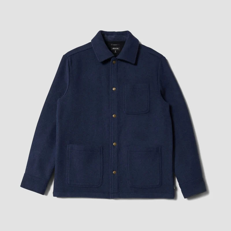 Brixton Shop Chore Coat Jacket Mood Indigo Small