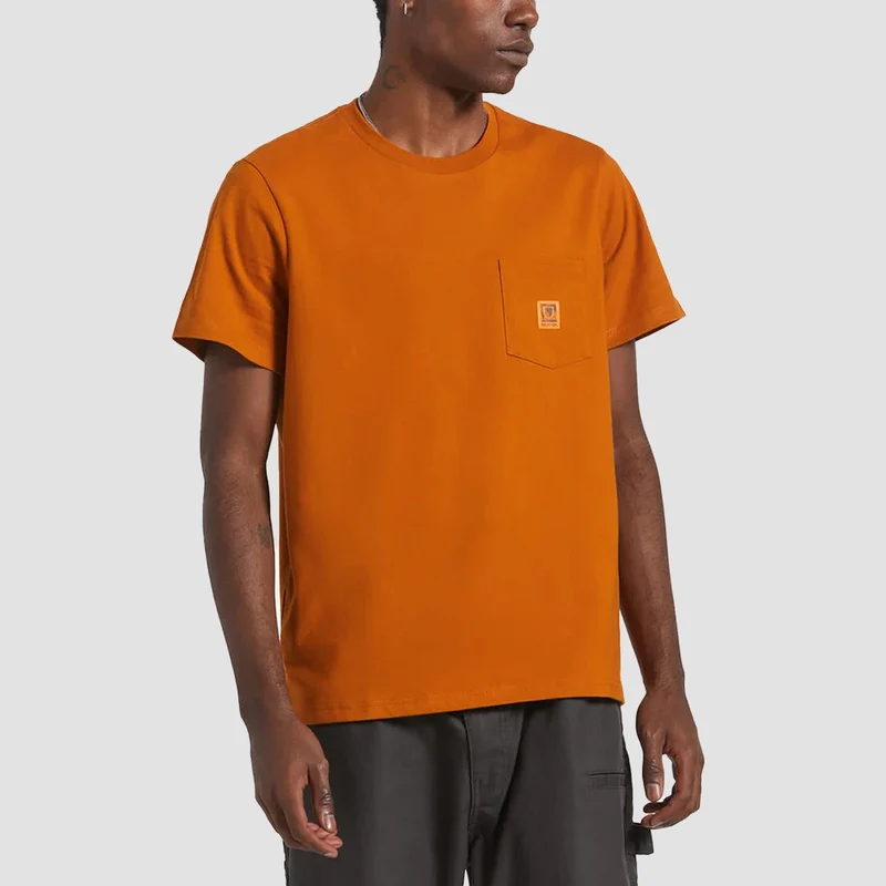 Brixton Union HW Boxy Pocket T-Shirt Rustic Caramel X-Large / Rustic Caramel