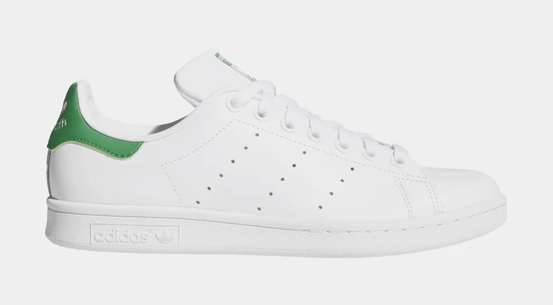 Stan Smith Womens Lifestyle Shoes (Cloud White/Green) 6