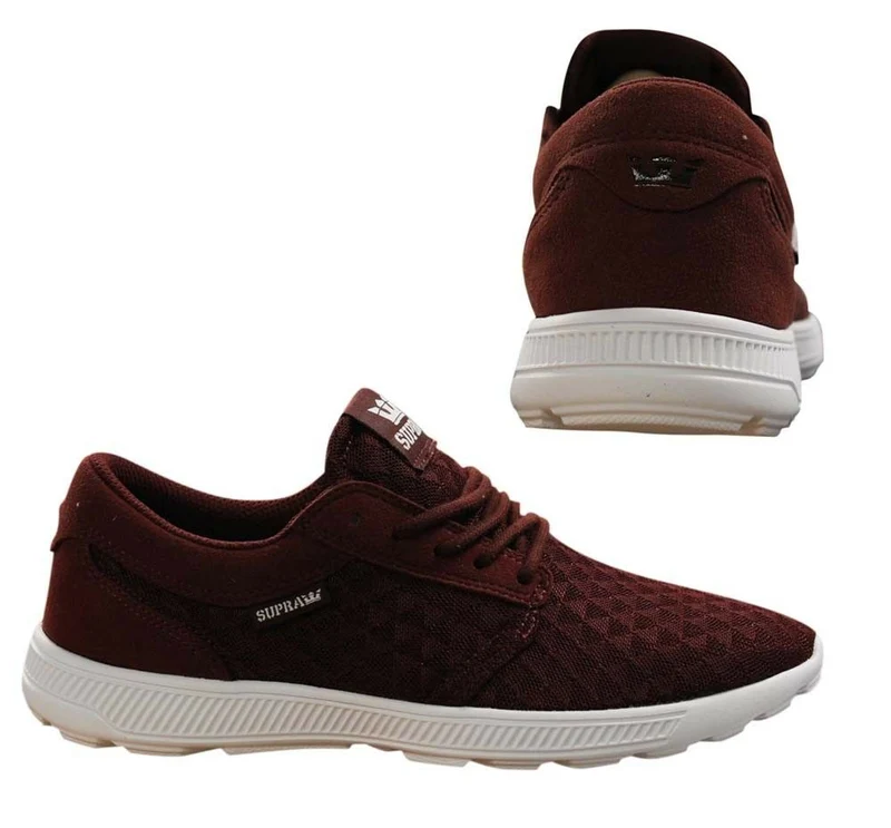 Supra Hammer Run Mens Burgundy Running Shoes 9