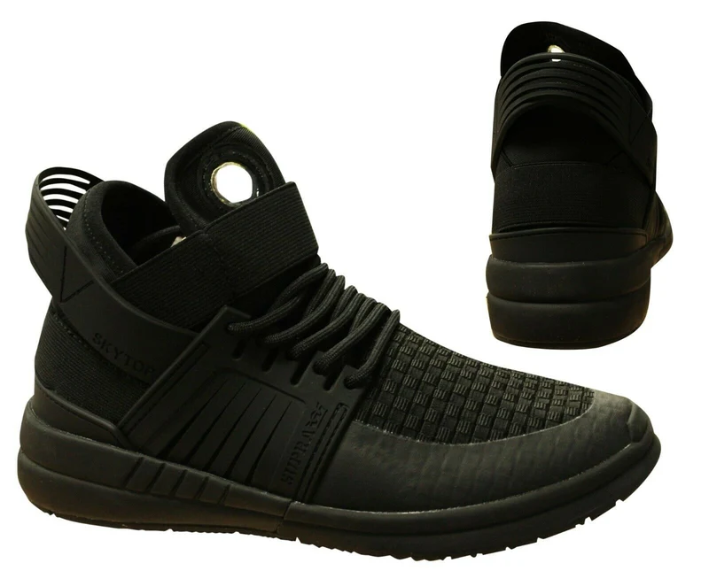 Supra Skytop V High Top Mens Black Trainers 13