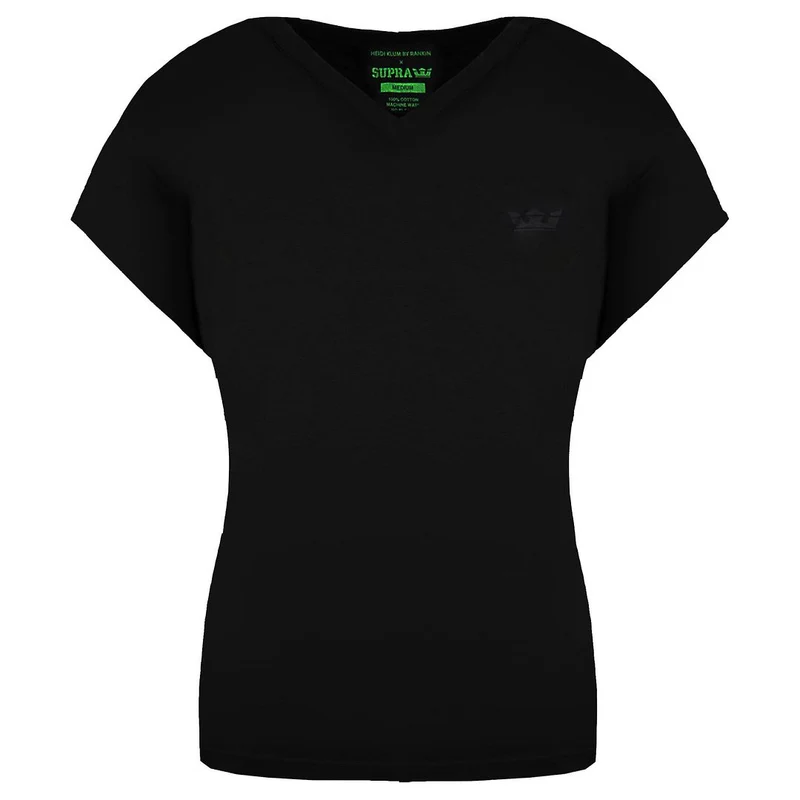 Supra x Heidi Klum Cochs Womens Black T-Shirt M