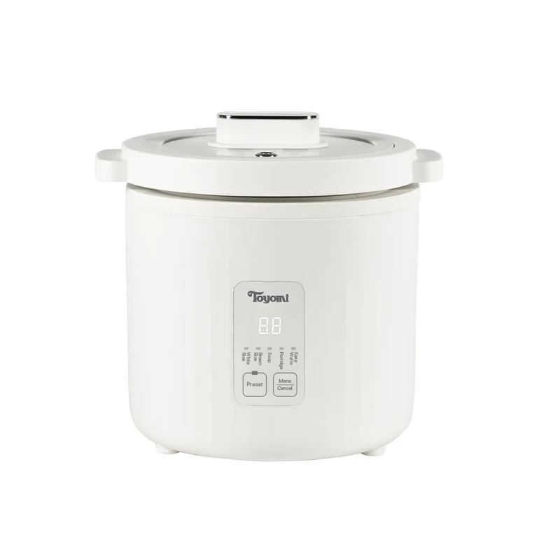 Toyomi Mini Ceramic Slow Cooker/Rice Cooker 1L Aurora Trading Group