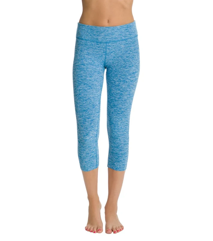 Beyond Yoga Spacedye Yoga Capris Deep Sea Blue / M