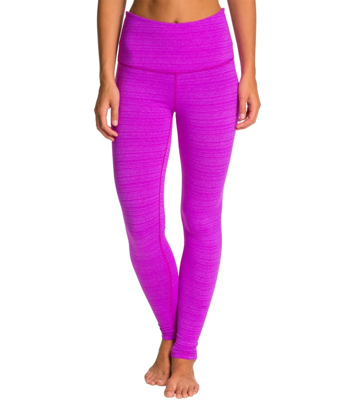 Beyond Yoga EXCLUSIVE! High Waist Long Yoga Leggings Purple Orchid / XL