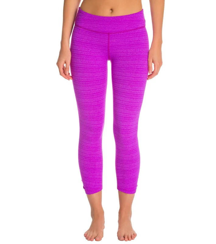 Beyond Yoga Back Gather Legging Purple Orchid / L