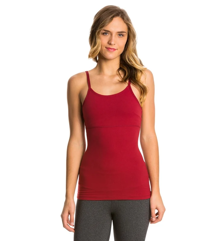 Beyond Yoga Women's Multicross Cami Garnet Red / XL