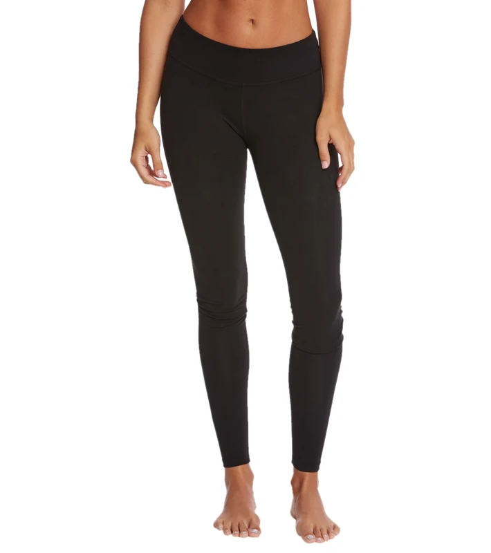 Beyond Yoga Essential Long Yoga Leggings Jet Black / XXS