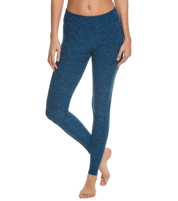 Beyond Yoga Spacedye Essential Long Legging Black-Tidal Blue / XS