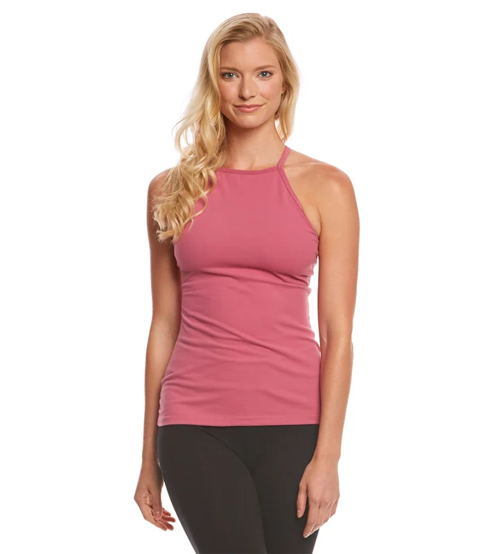 Beyond Yoga Open Back Yoga Tank Top Imperial Rose / M