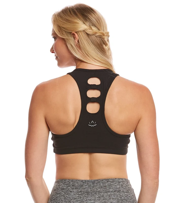 Beyond Yoga Full Circle Cut Out Jet Black / L