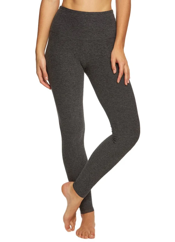 Beyond Yoga Spacedye High Waisted Long Yoga Leggings Black/Charcoal / XXL