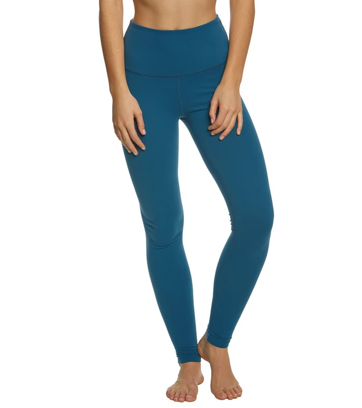 Beyond Yoga Take Me Higher Long Yoga Leggings Deep Sapphire / L