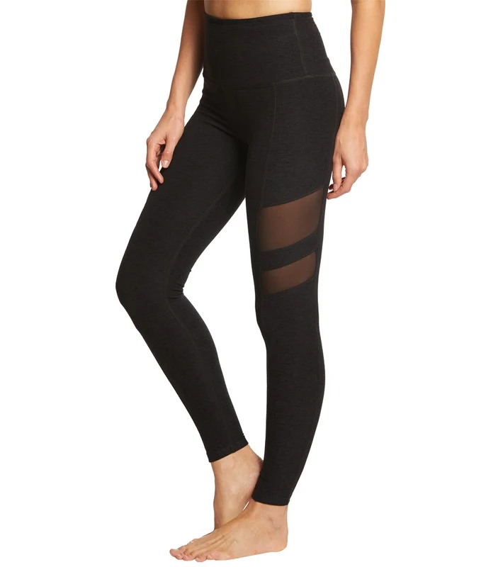 Beyond Yoga Spacedye Rise Above Yoga Leggings Darkest Night / M