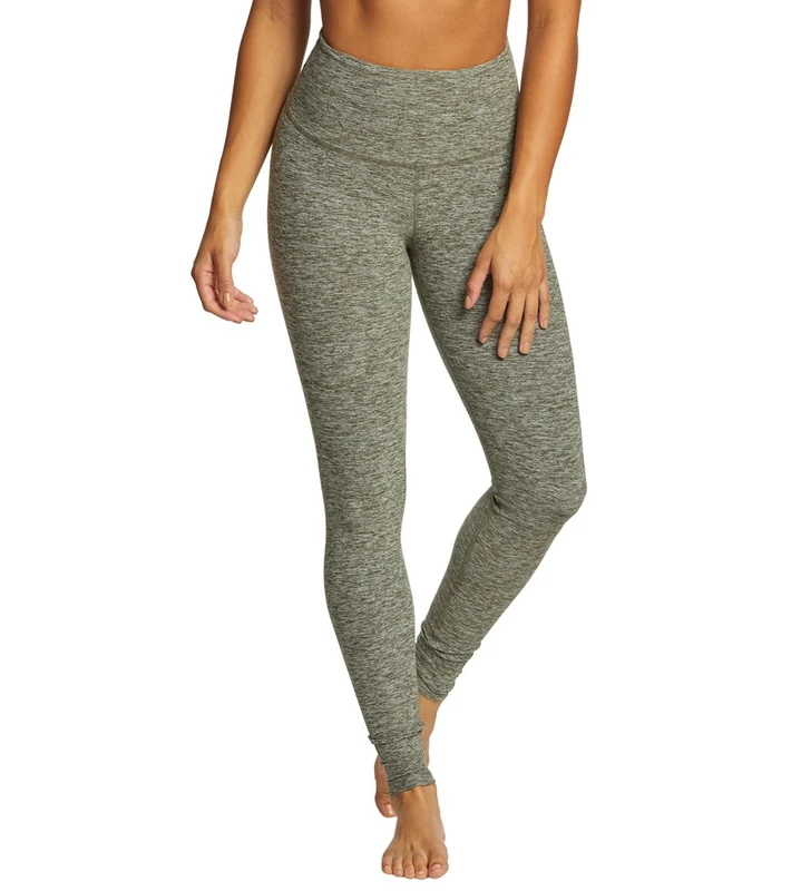 Beyond Yoga Spacedye High Waisted Long Yoga Leggings Jungle Palm Rainwash / L