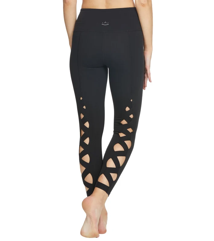 Beyond Yoga Live On High Waisted 7/8 Yoga Leggings Jet Black / L