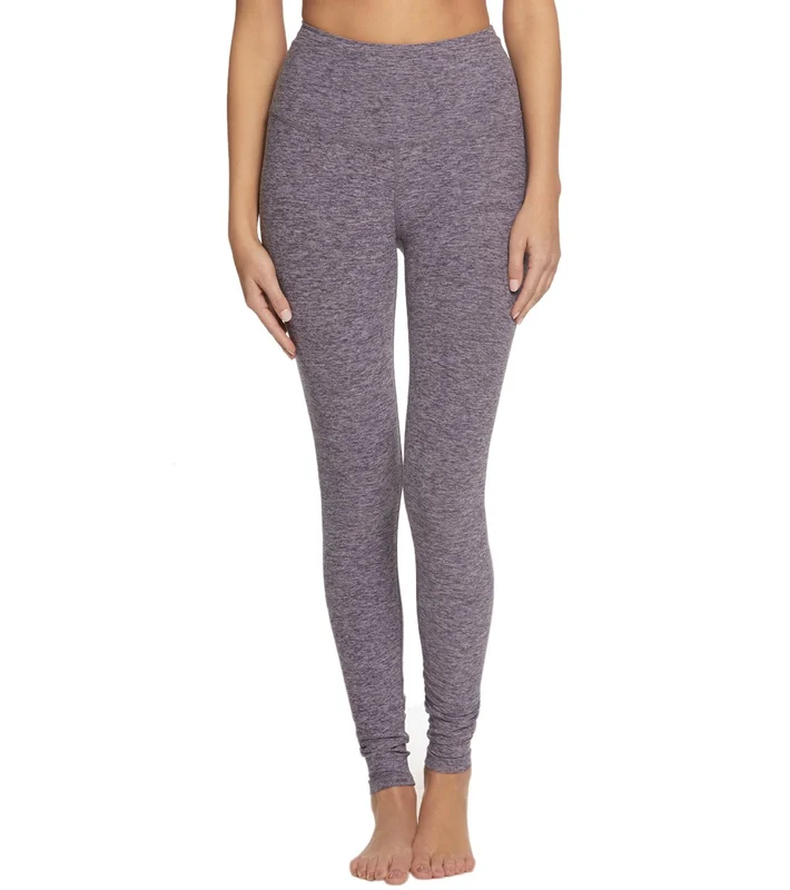 Beyond Yoga Spacedye High Waisted Long Yoga Leggings Deep Amethyst/Wild Wisteria / XL