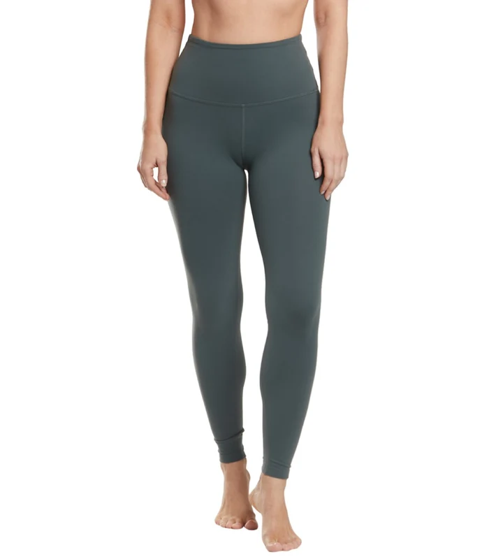 Beyond Yoga Supplex Caught in the Midi High Waisted Leggings Dark Tropic / XL