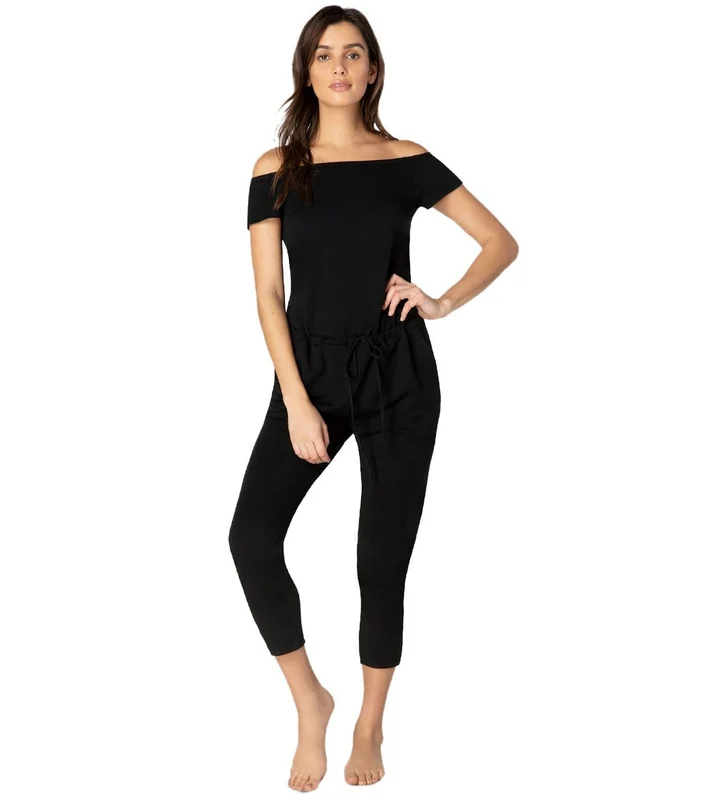 Beyond Yoga Victory 7/8 Yoga Jumpsuit Black / S