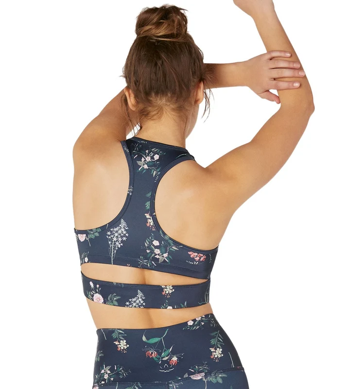 Beyond Yoga Full Support Yoga Sports Bralet Botanical Floral / S