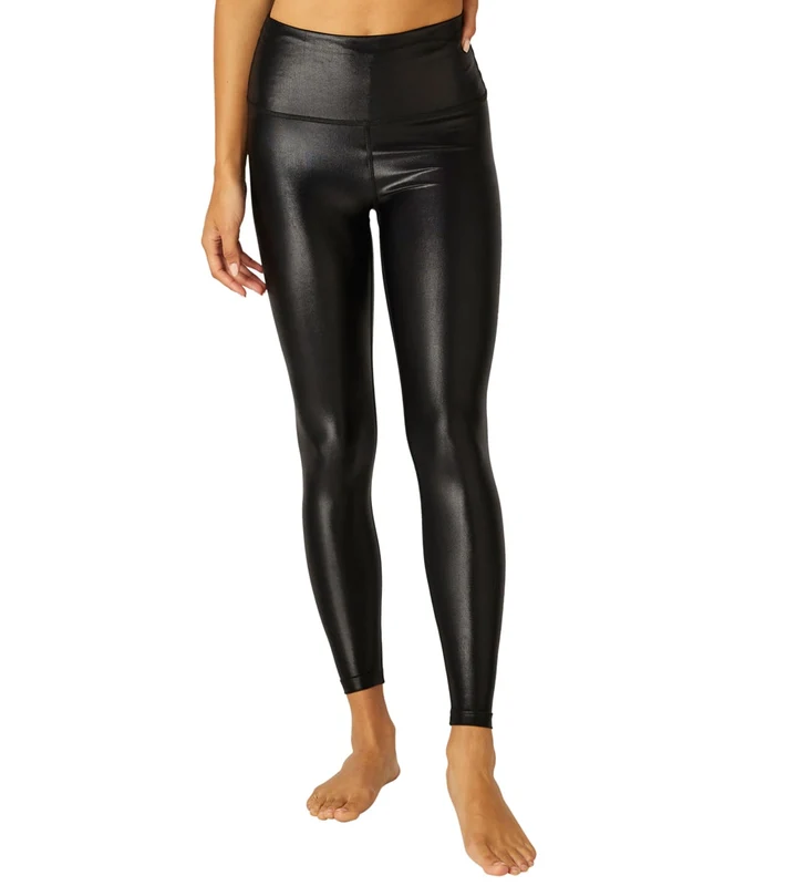 Beyond Yoga High Waisted Sportgloss 7/8 Yoga Leggings Black / L