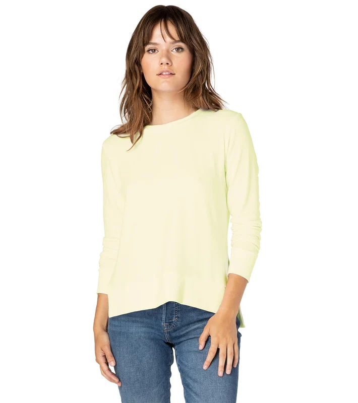Beyond Yoga Just Chillin Long Sleeve Pullover Sunbeam / XS