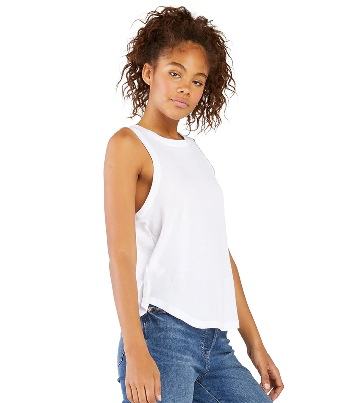 Beyond Yoga On the Down Low Muscle Tank White / M