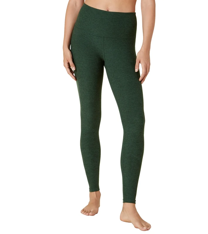 Beyond Yoga Spacedye High Waisted Long Yoga Leggings Forest Green/Pine / S