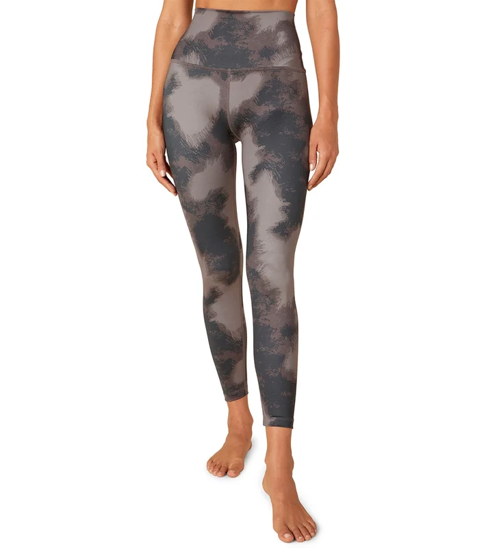 Beyond Yoga Printed High Waisted Midi Leggings Cognac Rodeo / M